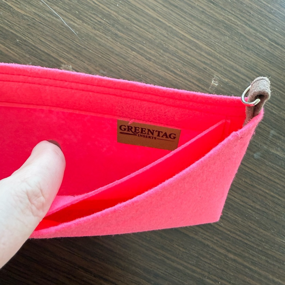 GreenTag Shocking Pink LV Kirigami Organizer Luxe insert - Picture 5 of 10
